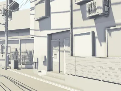 Tokyo Street 3D model
