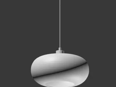 Frandsen Kobe Glass pendant 3D model