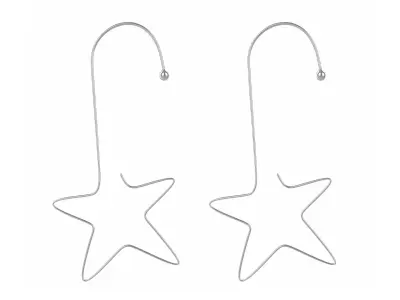 Ornament Hook - Star Low-poly 3D model