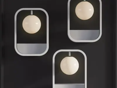 Wall Lamp Avola Chrome Maytoni Modern 3D model