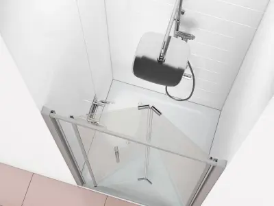 Shower doors Ravak BLIX 3D model
