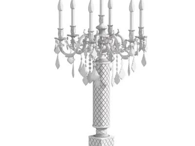 Table lamp classic 3D model purchase