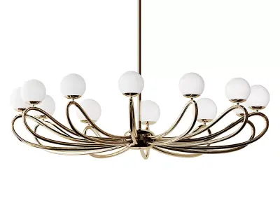 PAPILLON Chandelier  3D model