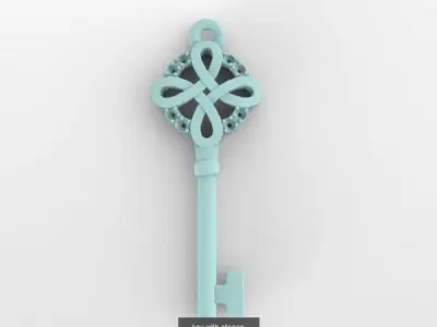 keys pendants 3D Model Pack