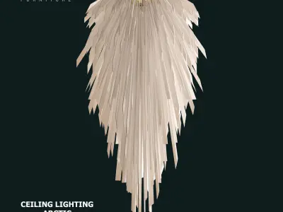Hudson Furniture CEILING LIGHTING ARCTIC  3D model