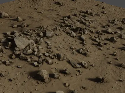Rockpile 3D model
