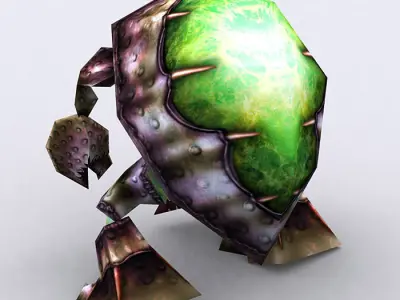 3DRT - Warbeast Monster - Cratle Low-poly 3D model