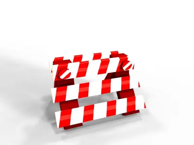 3D City Obstacle  3D model