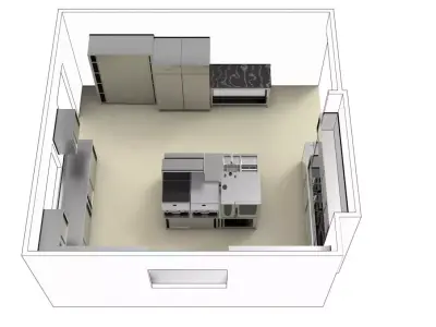kitchen 46 3D model