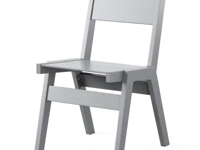 Alfresco Dining Table and Chair by Loll designs 3D model