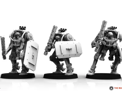 Universal Guard - Exo Suit Builder 3D print model