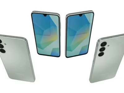 Samsung Galaxy A16 4G Light Green 3D model