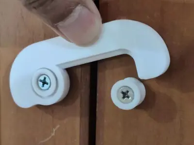 Cabinet door Latch 3D print model