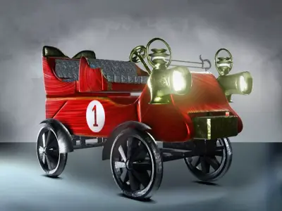 Collection of Imaginary Humanity Inventions  3D model