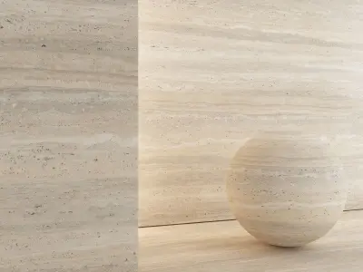 Travertine Porcelain tiles - set 05 Texture