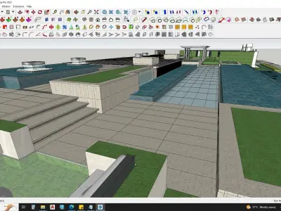 Landscape Environment 3d model 3D model