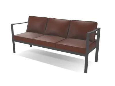 out bench sling fabric 3D Model Pack