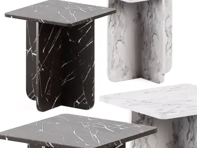 Shona Side Table Trit House 3D model