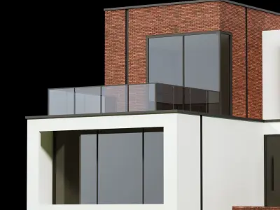 Model villa 02 3D model
