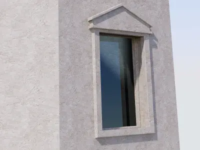 light house Low-poly 3D model