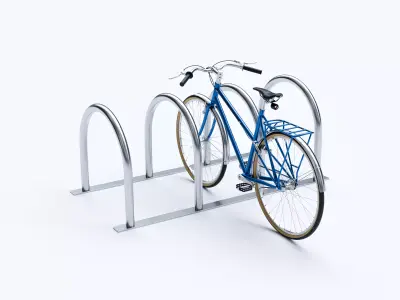 Bicycle Parking Rack 3D model