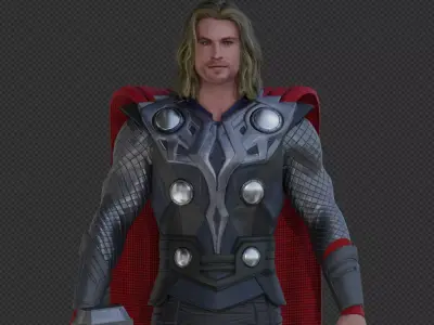 Thor Odinson from First Movie - Thor 1 - 3D model