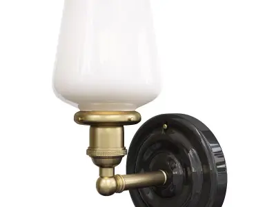 Sage Sconce Low-poly 3D model