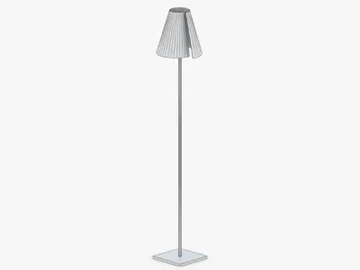 1443 - Floor Lamp Low-poly 3D model