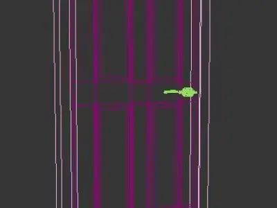 DOOR MODEL A1 Free 3D model