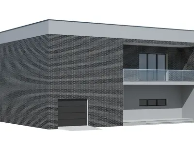 Cottage 014 3D model
