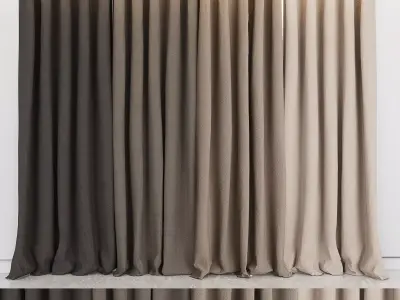 curtain002 curtain 3D model