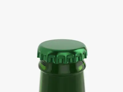 Beer bottle 06 3D model