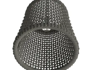 BRUNSWICK OUTDOOR PENDANT CONE Low-poly 3D model