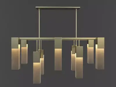 Circa Lighting-Covet Large Chandelier 3D model