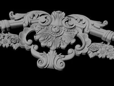 dekor ornament 3D model 172