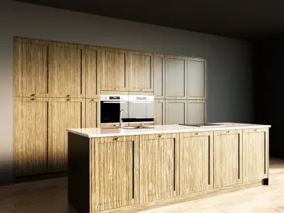86-Kitchen2 texture 8 3D model