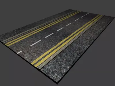 High detail Road 3D model