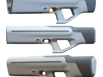 Mijia Pulse Shooter Low-poly 3D model