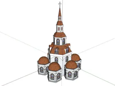 Architecture-Religion-God-Culture-Temple -0217 3D model