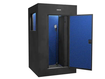 Sound isolation cabin 3D model