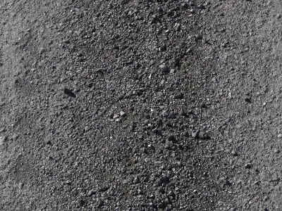 Ultra realistic Road  Asphalt 3D model