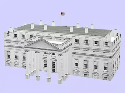 Washington DC Model Pack Low-poly 3D model