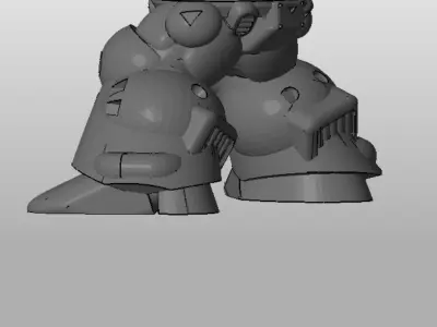 CHIBI-TECH SD - ENFORCER CHASSIS      3D print model