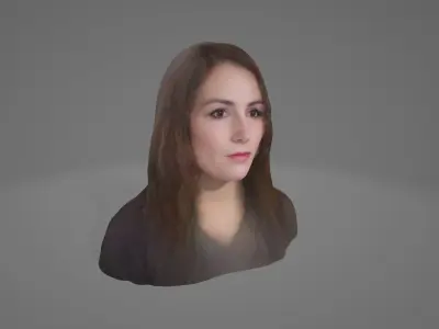 Character No 6  Not Rigged 3D model Low-poly 3D model