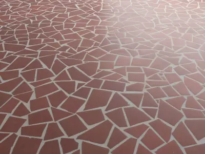 Stone Floor Sandstone Mosaic 03 Texture