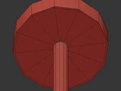 IMPULSE modern chandelier with gold and crystals 3D model
