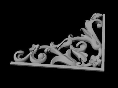 dekor ornament 3D model 24