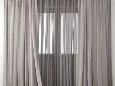 Curtain 49 3D model