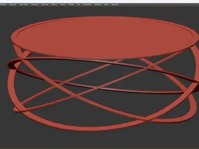 Orion Coffee Table Low-poly 3D model