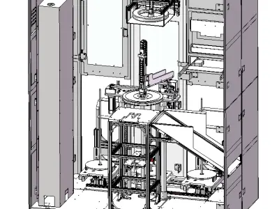 SMT Intelligent storage SMT intelligent electronic material rack 3D model